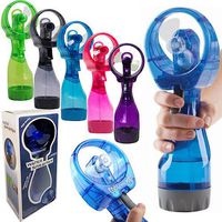 iGifts Inc. Portable Travel Misting Cool Fan Mist Humidifier Spray Bottle Battery Operated