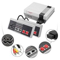 (2019 Newest!)Classic mini game console classic game console built-in 620 game video game console , AV output, 8-bit and two control handles, bring you happy childhood memories