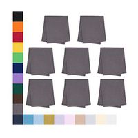 Eyeglass Cleaner Microfiber Cloth - Glasses Cleaner For All Gentle Surfaces, Touchscreens, Smartphones, Camera Lenses, LCD & HD Screens -Deep Grey, 8 Pack- By OptiPlix