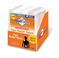 WellPatch Warming Pain Relief Pads, 0.05-Ounce Pouch (Pack of 15)