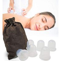 Eye and Face Vacuum Massage Cup Kit, Massage Therapy Cupping Set, Chinese Acupuncture Cupping Therapy Set Fda Approved, Cupping Therapy Sets Silicone Professional, Anti Cellulite Cupping Therapy Set