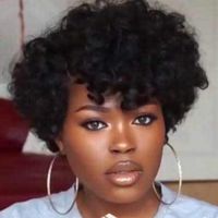 WILLTOO Wigs for Women, Full End Short Bob Wigs for Black Women