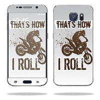 MightySkins Skin Compatible with Samsung Galaxy S6 – Motocross | Protective, Durable, and Unique Vinyl Decal wrap Cover | Easy to Apply, Remove, and Change Styles | Made in The USA