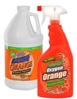 Awesome Oxygen Orange 32 Oz All Purpose Degreaser & Spot Remover with Awesome Orange 64 Oz. Refill