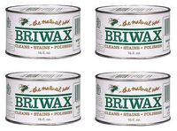 Briwax Furniture Wax Polish-Clear (Расk оf Fоur)