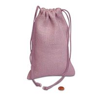 Lavender Jute Burlap Pouch 3" X 5" | Quantity: 24