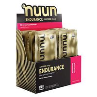 Nuun Endurance Hydration Drink Mix: Strawberry Lemonade + Caffeine,12 Servings