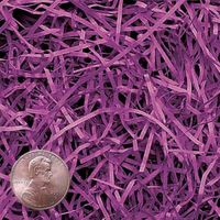 6oz Bag Plum Purple VERYFINE Fine Cut Gift Basket Shred Paper Grass Filler Bedding nfLG -415
