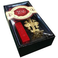 JAM PAPER Wax Seal Brass Stamp Sets with Wax Stick - Letter "G" Monogram - Sold Individually