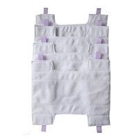 VACFIT Replacement Parts for Shark Mop Replacement Pads HV300 Series Microfiber Pads Attachment for Shark Dust-away Mop Pads HV301, HV302, HV305, HV308, HV310 4 Pack