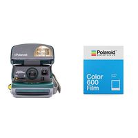 Polaroid Originals 4726 Polaroid 600 Camera, Express, Green &  Originals Color Film for 600 (4670)