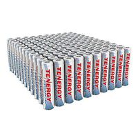 Tenergy Premium Rechargeable AAA Batteries, High Capacity 1000mAh NiMH AAA Batteries, AAA Cell Battery, 120-Pack