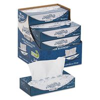 White Facial Tissue, 10 Pack, 125 Sheets/Pack