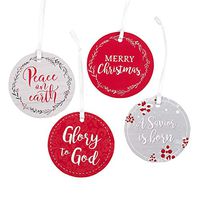 Peace on Earth Christmas Gift Tag Set, Peace On Earth Collection, Luke 2:14