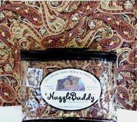 'NUGGLEBUDDY New! Microwavable Moist Heat & Aromatherapy Organic Rice Pack-Cold Pack. Beautiful Jeweled Paisley Fabric Infused with LAVENDER & LEMONGRASS Aromatherapy! The Perfect Gift!