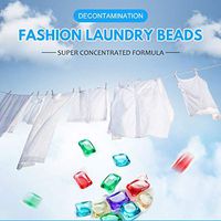 Diaffer6_G Portable Laundry Gel Bead Capsules Travel Phosphorus-Free Washing Liquid Cleaner Cleaning (Colorful and Multiple Fragrances) (A)