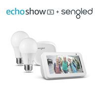 Echo Show 5 Sandstone with Sengled 2 pack starter kit