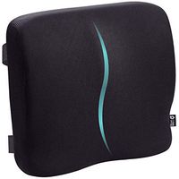 5 STARS UNITED Back Support for Office Chair - Memory Foam Lumbar Pillow - Perfect Cushion for Car, Computer and Desk Seat