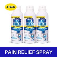 Zim's Max-Freeze Pro Formula Spray, 3Count