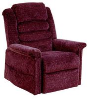 Soother Pow'r Lift Full Lay-Out Chaise Recliner Color: Vino