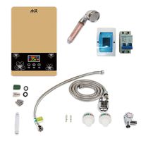 Coldcedar Inverter Constant Temperature Water Heater Heating Tap Shower CPU 7500W