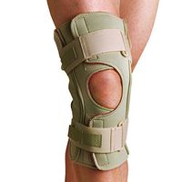 Swede-O 86276 Thermoskin Hinged Knee Brace, Open Wrap, Single Pivot, X-Large, Beige