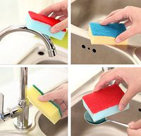 Hosaire 10 Pcs Scrub Sponge Clean Magic Eraser -Kitchen-Bathroom-Car-Individually Wrapped