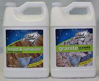 Black Diamond Stoneworks Wood & Laminate Floor Cleaner: for Hardwood, Natural Flooring –Biodegradable Safe for Cleaning All Floors. Granite Cleaner: Natural Stone, Marble, Travertine & Tile.(1, 2G)
