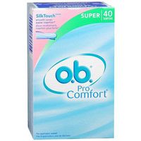 o.b. Pro Comfort Non-Applicator Tampons, Value Pack, Super, 40 ea 1 pack