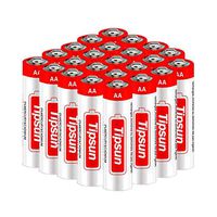 Tipsun AA 1.5V Alkaline Batteries-24 Pack, High Energy LR6 Dry Batteries Household Battery for Flashlight, Toys, Remote Control and Other Household Appliance