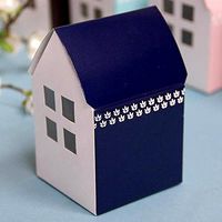 Tableclothsfactory Navy Blue House Box-100pcs