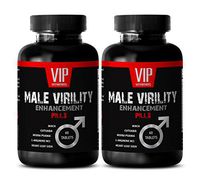 Male Libido and Testosterone Support - Male Virility Supplement with Muira Puama (2 Bottles 120 Tablets)