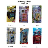 Stationary Set - 4 Piece Case Pack 96