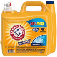 Arm & Hammer Clean Burst Liquid Laundry Detergent, 140 loads
