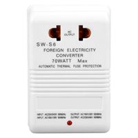 Voltage Converter - Power Plug Adapter 70W 110V/120V to 220V/240V Step-Up&Down Voltage Converter Transformer Travel Voltage Power Converter (CN standard plug）
