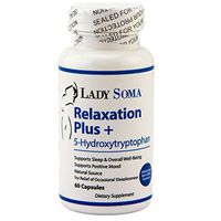 Relaxation Plus + 5-HTP Supplement for Positive Mood, Serotonin Stabilizer and Sleep Enhancement