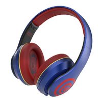 Marvel Captain America Bluetooth Headphones V5.0, HD Stereo Headsets, Cartoon Over Ear Wireless Headphones with Microphone for Adults, Kids, Children, Compatible for PC, Phone, Laptop, Mp3/4, Tablet