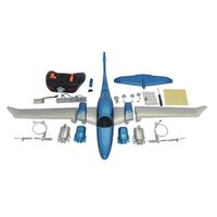Per Newly Outdoor Flying Toys DIY Fixed Wing EPP RC Plane Foam Remote Control Aircraft GD006