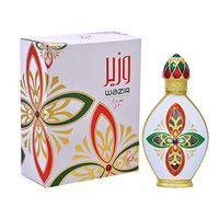 Wazir Gold - Arabian Designer Therapeutic Essential Perfume Oil Fragrance - Long Lasting Attar/Itar/Ittar - Alcohol Free - for Men and Women - Hombre y Mujer - Exquisite Glass Bottle