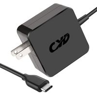 CYD 65W 45W USB-C Type-C Replacement for Laptop-Charger pro a1534 emc2991 a1706 emc3071 asus transform3pro thinkpad-s2 Samsung 900x52 mibook Huawei matebook x pro Google Nexus 6p
