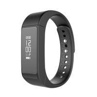 YUNTAB I5 Plus Smartband, Sleep Detect/Fitness Tracker/Call Notifiction, Waterproof, OLED Display, Compatible IOS7.0 & Android 4.9 Above Version (Black-I5 Plus)