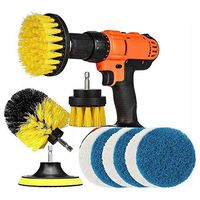 Best Design 11 Pcs Power Scrubber Brush Drill Clean Tub Shower Tile Grout Cordless, Bathroom Power Scrubber - Power Shower Scrubber, Drill Powered Cleaning Brush Set, Bathroom Power Brush