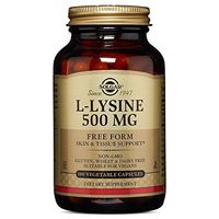 Solgar L-Lysine 500 mg, 100 Vegetable Capsules