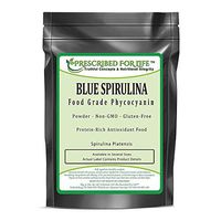 Blue Spirulina Powder (12 oz) | 100% Pure Superfood | Gluten Free, Vegan, Non-GMO | Blue Algae Powder (Phycocyanin) | Packed with Protein, Vitamins, Minerals & Antioxidants | Natural Food Coloring
