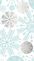 Evergreen Set of 2,Guest Towel Size Napkin, 8"x4.5", Pack of 15, Snowflakes