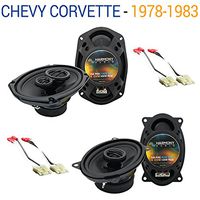 Compatible with Chevy Corvette 1978-1983 Factory Speaker Upgrade Harmony R46 R69 Package New