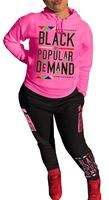 Womens Sexy 2 Piece Sports Outfit Set Shirt Bodycon Pants Joggers Clubwear Tracksuit Sportswear Set (S, Hooded Rose)