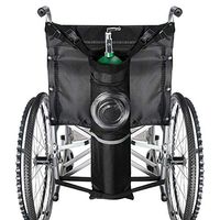 YTPB Wheelchair Backpack Storage Bag Folding Walkers Tote Bag, for Carrying Accessories on Wheelchair, Lightweight Laptop Basket for Handicap