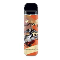 IT'S A SKIN Decal Vinyl Wrap for Smok Novo Pod System Vape Sticker Sleeve Cover/Semper Fi USMC America