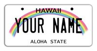 BleuReign Personalize Your Own Hawaii State Bicycle Bike Stroller Children's Toy Car 3"x6" License Plate Tag